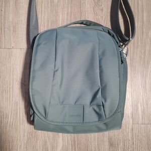 Pacsafe Sage Gray Messenger Bag